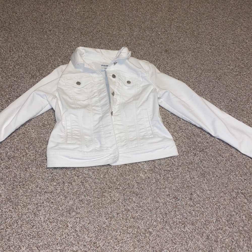 White Denim Jacket